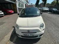 Used Fiat 500 S 69 HP (50 kW) 2015 White Hatchback