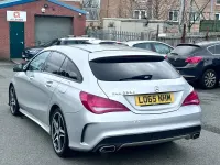 Used Mercedes CLA220 AMG 177 HP (130 kW) 2015 Silver Coupe