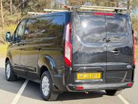 Used Ford Transit Custom Limited 130 HP (95 kW) 2020 Black Van