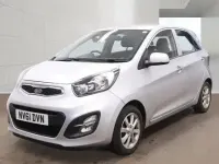 Used Kia Picanto 68 HP (50 kW) 2011 Silver Hatchback