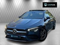 Used Mercedes CLA180 AMG Line Premium Plus 136 HP (100 kW) 2021 Blue Sedan