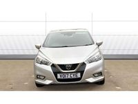 Used Nissan Micra Tekna 90 HP (66 kW) 2017 Silver Hatchback