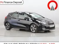 Used Kia Ceed GT-Line 134 HP (98 kW) 2017 Black Hatchback