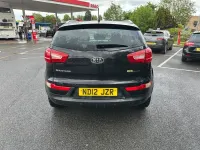 Used Kia Sportage 115 HP (84 kW) 2012 Black SUV