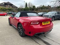 Used Abarth 124 Spider 170 HP (125 kW) 2018 Red Cabriolet