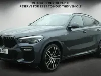 Used BMW X6 M Sport 286 HP (210 kW) 2021 Arctic grey SUV