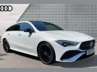 Used Mercedes CLA220 AMG Line Premium Plus 190 HP (139 kW) 2023 White Coupe