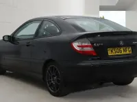 Used Mercedes C180 SE 143 HP (105 kW) 2006 Black Coupe