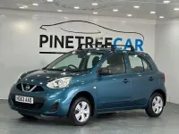 Used Nissan Micra Visia 80 HP (58 kW) 2013 Blue Hatchback