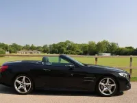 Used Mercedes SL400 AMG line 367 HP (269 kW) 2017 Obsidian black Cabriolet