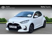 Used Toyota Yaris Hybrid Design 116 HP (85 kW) 2021 White Hatchback