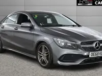 Used Mercedes CLA200 AMG line 156 HP (114 kW) 2019 Grey Coupe