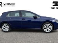 Used VW Golf VIII Style 150 HP (110 kW) 2021 Blue Hatchback