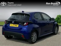 Used Toyota Yaris 2023 Blue Hatchback