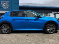 Used Peugeot e-208 Allure Premium 100 kW (136 HP) 2022 Blue Hatchback