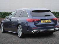 Used Mercedes C300 AMG Line Premium 2024 Blue Estate