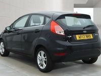 Used Ford Fiesta Zetec 2017 Black Hatchback