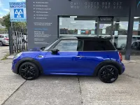 Used Mini Cooper Hatch 136 HP (100 kW) 2018 Blue Hatchback