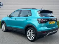 Used VW T-Cross SE 110 HP (80 kW) 2023 Makena turquoise premium metallic SUV