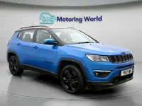 Used Jeep Compass Night Eagle 140 HP (102 kW) 2021 Blue/black SUV