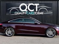 Used Mercedes E220 AMG Line Premium 194 HP (142 kW) 2018 Red Coupe