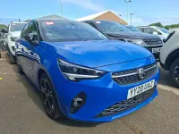 Used Vauxhall Corsa Ultimate 100 HP (73 kW) 2020 Blue Hatchback