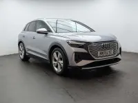 Used Audi Q4 e-tron S-Line 125 kW (170 HP) 2021 Silver SUV