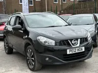Used Nissan Qashqai N-TEC 117 HP (86 kW) 2012 Black SUV