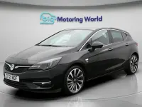 Used Vauxhall Astra Edition 122 HP (89 kW) 2021 Black Hatchback