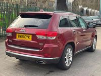 Used Jeep Grand Cherokee Summit 2015 Red SUV