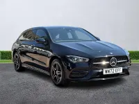 Used Mercedes CLA250e AMG Line Premium 218 HP (160 kW) 2022 Black Coupe