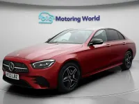 Used Mercedes E300 AMG line 306 HP (225 kW) 2022 Red Sedan