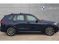 Used BMW X5 M Sport 394 HP (289 kW) 2020 Tanzanite blue SUV