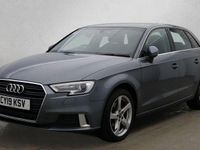 Used Audi A3 Sportback Sport 150 HP (110 kW) 2019 Grey Hatchback