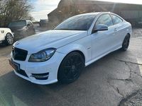 Used Mercedes C220 AMG 170 HP (125 kW) 2012 White Coupe