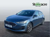 Used Ford Focus Titanium X 125 HP (91 kW) 2023 Blue Hatchback