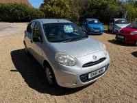 Used Nissan Micra Visia 2011 Silver Hatchback