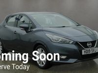 Used Nissan Micra Acenta 101 HP (74 kW) 2019 Grey Hatchback