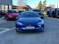 Used Tesla Model S Long Range AWD 397 kW (541 HP) 2020 Blue Hatchback