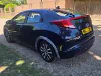 Used Honda Civic ES 120 HP (88 kW) 2013 Blue Hatchback