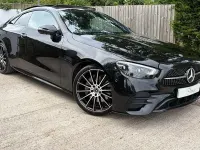 Used Mercedes E220 AMG Line Premium Plus 194 HP (142 kW) 2020 Black Coupe