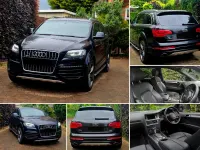Używany Audi Q7 S-Line 2014 Czarny SUV