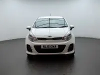 Begagnad Kia Rio 75 HK (55 kW) 2016 Vit Halvkombi