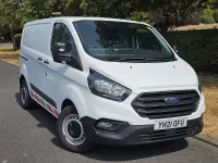 Used Ford Transit Custom 2021 Frozen white (solid paint) Van
