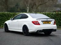 Used Mercedes C63 AMG AMG Edition 1 487 HP (358 kW) 2012 White Coupe