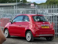 Used Fiat 500 Lounge 2017 Red Hatchback