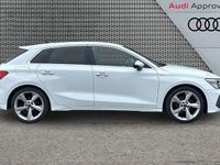 Used Audi A3 S-Line 147 HP (108 kW) 2022 White Sedan