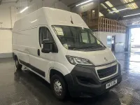 Used Peugeot Boxer S 140 HP (102 kW) 2021 White Van