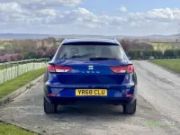 Used Seat Leon ST SE Dynamic 115 HP (84 kW) 2018 Blue Estate