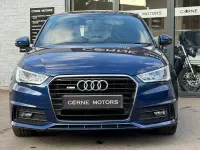 Used Audi A1 S-Line 125 HP (91 kW) 2018 Blue Hatchback